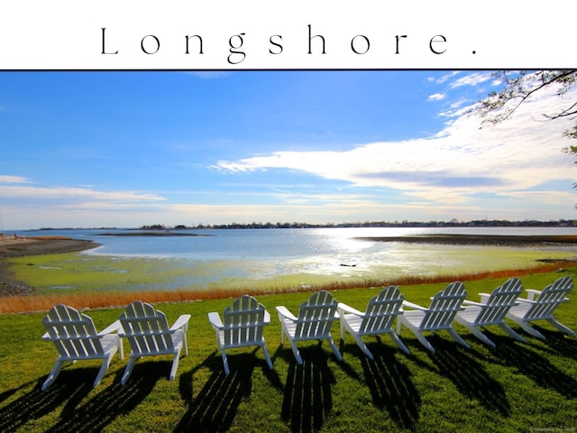3 Laurel Ln, Westport, CT 06880 - view of grassy yard with a water view