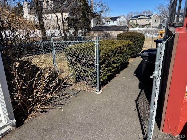 94 Morris St, West Haven, CT 06516 - exterior space with a residential view and fence