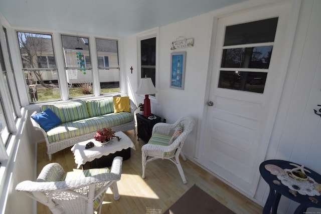 5 Hammock Pkwy, Clinton, CT 06413 - sunroom / solarium with wood finished floors