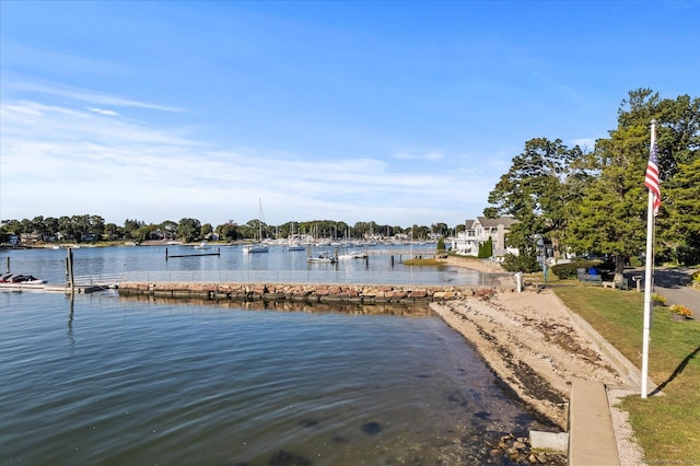 231 Pawson Rd, Branford, CT 06405 - dock featuring a water view