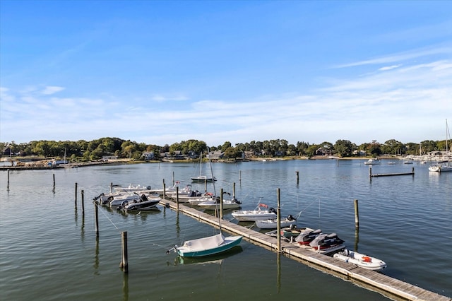 231 Pawson Rd, Branford, CT 06405 - dock area with a water view