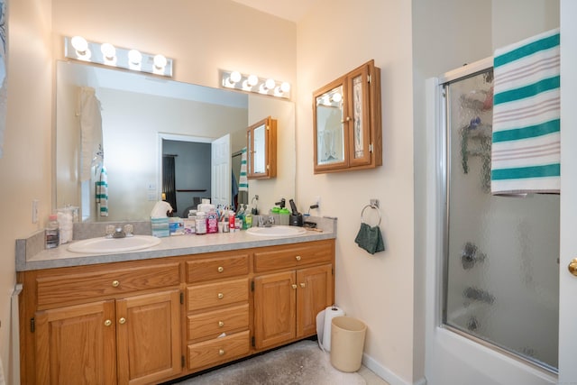 175 Thistle Pond Dr Unit 175, Bloomfield, CT 06002 - full bath with double vanity and enclosed tub / shower combo