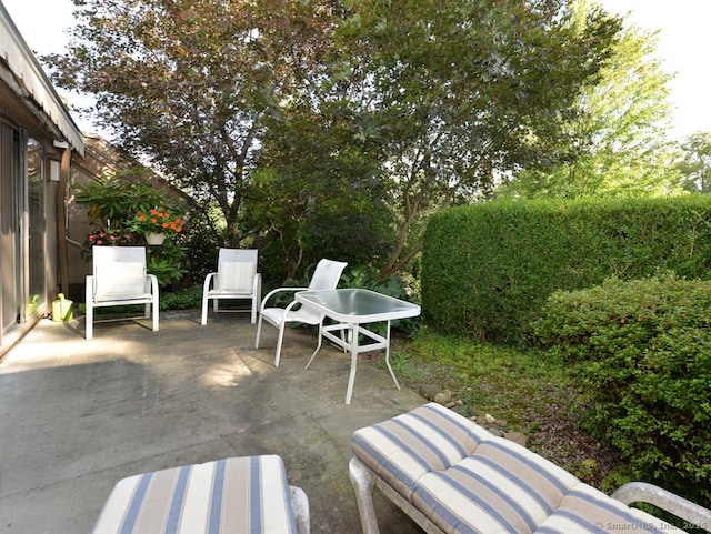 view of patio