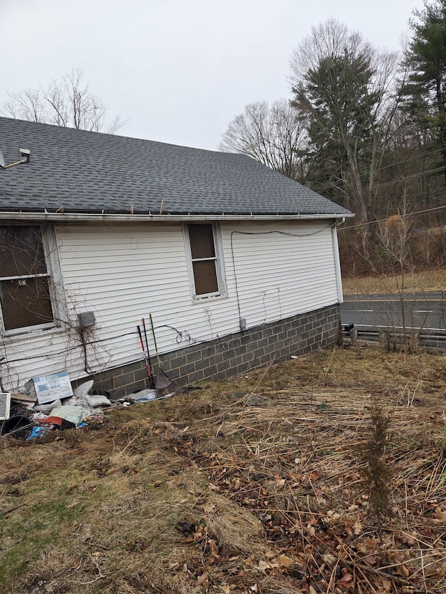127 Rte 6, Columbia, CT 06237 - view of side of property featuring a shingled roof