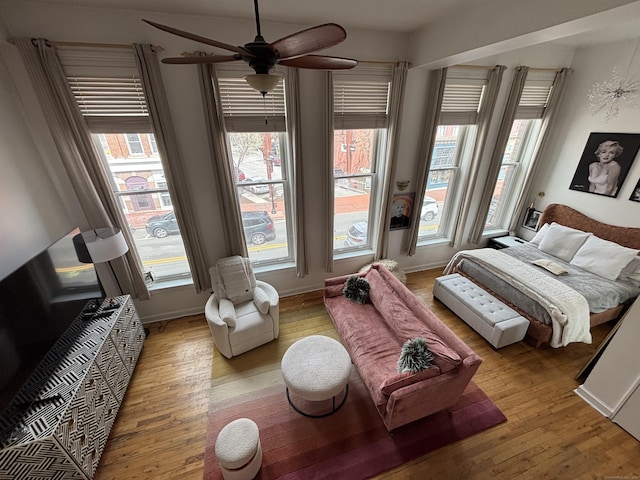 134 Washington St Apt 201, Norwalk, CT 06854 - bedroom with light wood-style floors and multiple windows