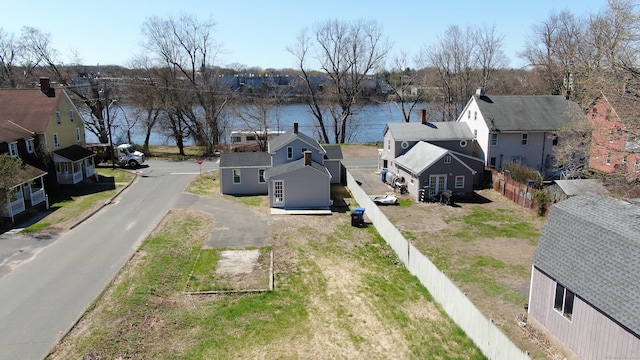 exterior space with a residential view