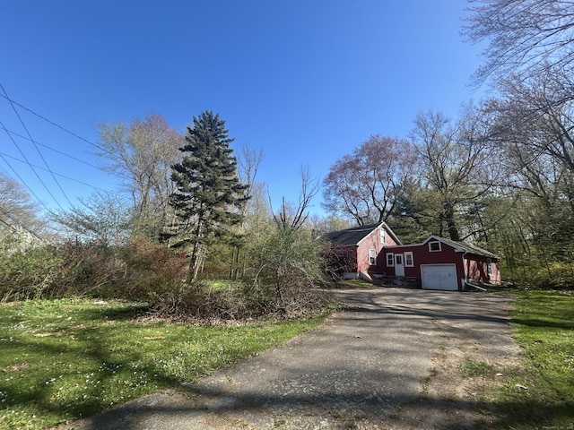 exterior space with driveway