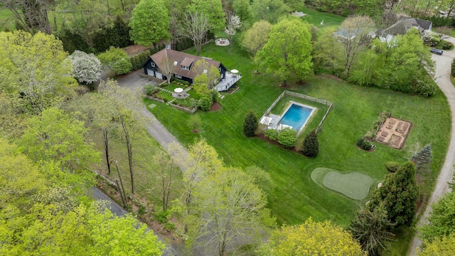 aerial view
