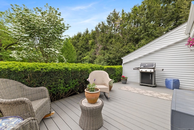 81 Beelzebub Rd, South Windsor, CT 06074 - deck with area for grilling