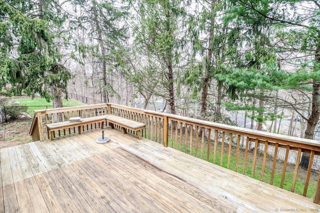 view of deck