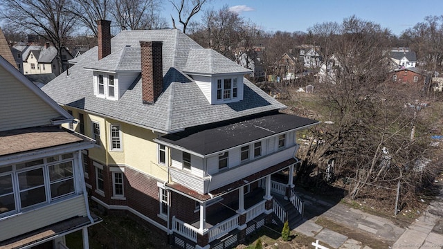 67-69 Sterling St, Hartford, CT 06154 - drone / aerial view