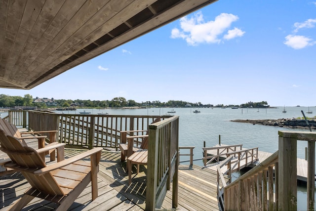 0 Burr Is, Branford, CT 06405 - view of dock with a water view