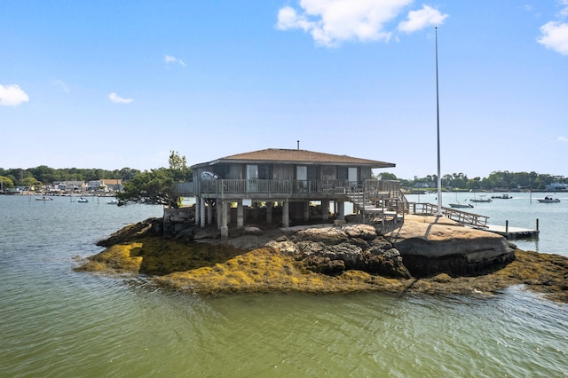 0 Burr Is, Branford, CT 06405 - exterior space featuring a water view