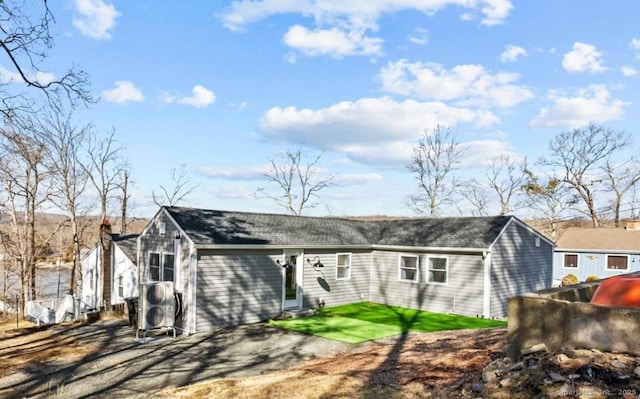view of rear view of house