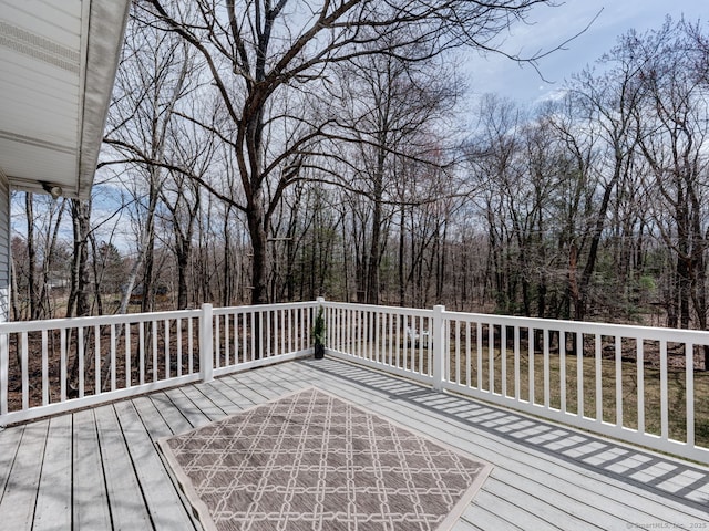 view of deck