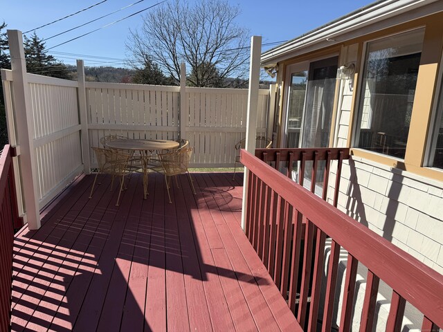 230 Old Field Rd, Southbury, CT 06488 - view of wooden terrace