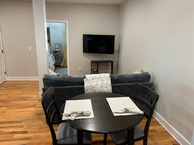 23 Main St, East Haddam, CT 06423 - dining area with light wood finished floors and baseboards