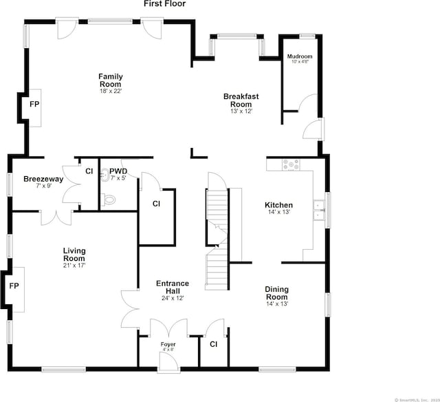 9 Pine Hill Avenue Ext, Norwalk, CT 06855 - floor plan