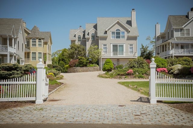 78 Limewood Ave, Branford, CT 06405 - view of front of house featuring driveway and fence