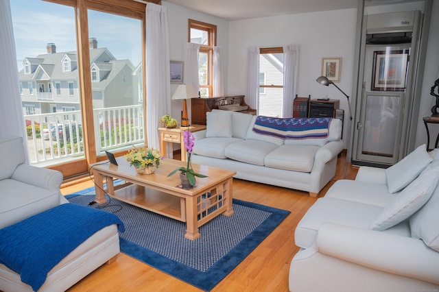 78 Limewood Ave, Branford, CT 06405 - living room with wood finished floors