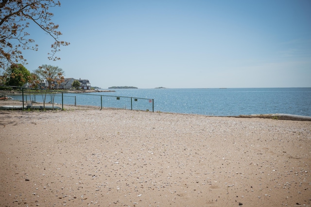 78 Limewood Ave, Branford, CT 06405 - water view with fence