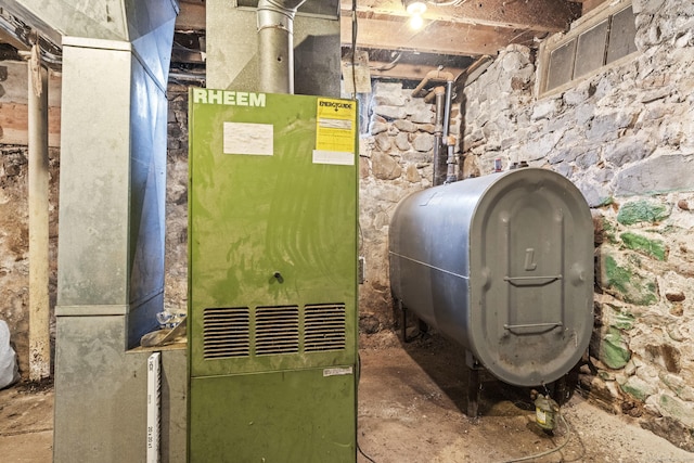 123 Fowler Avenue Ext, Meriden, CT 06451 - utility room with heating fuel