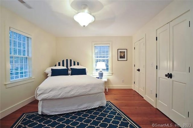 33 Sentry Hill Rd, Roxbury, CT 06783 - bedroom with baseboards and wood finished floors
