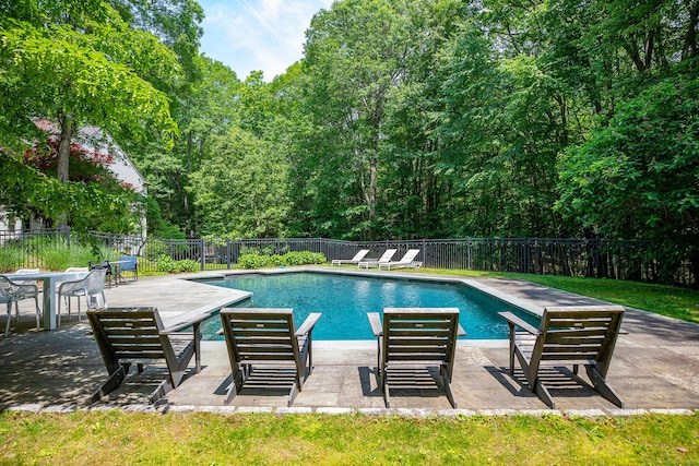 33 Sentry Hill Rd, Roxbury, CT 06783 - view of pool with a patio and a fenced backyard
