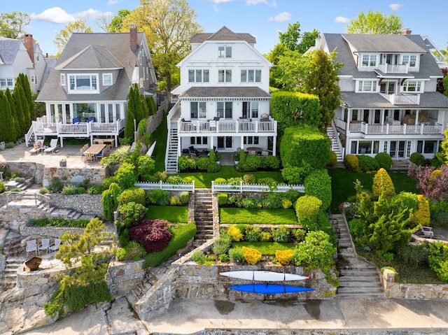 38 Yarmouth Rd, Norwalk, CT 06853 - aerial perspective of suburban area