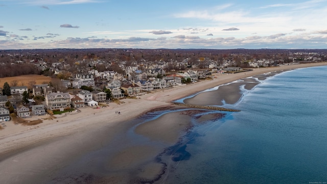 71 Reid St, Fairfield, CT 06824 - aerial view of residential area featuring a nearby body of water
