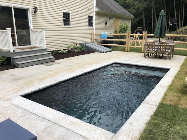 18 Tunnel Rd, Roxbury, CT 06783 - swimming pool featuring a patio area and outdoor dining space