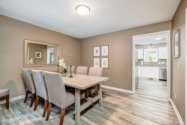 18 Tunnel Rd, Roxbury, CT 06783 - dining space featuring light wood-style floors and baseboards