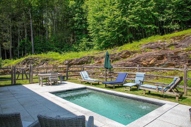 18 Tunnel Rd, Roxbury, CT 06783 - view of swimming pool featuring a patio