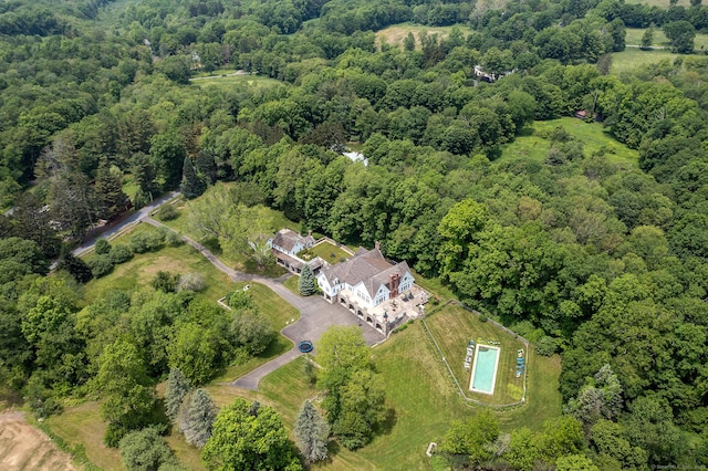 10 Sunny Ridge Rd, Washington, CT 06793 - aerial view of property's location featuring a forest