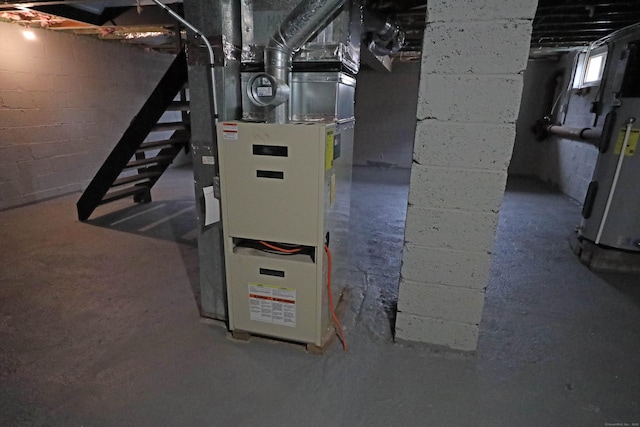 136 Cooper Dr, Waterbury, CT 06704 - utilities with heating unit