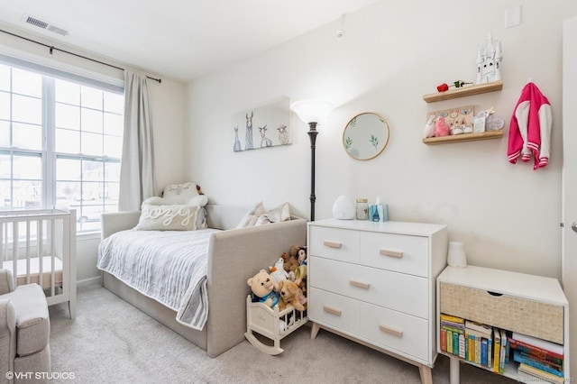 1026 Country View Rd Unit 1026, Danbury, CT 06810 - bedroom featuring visible vents, baseboards, and light carpet