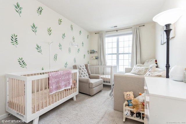 1026 Country View Rd Unit 1026, Danbury, CT 06810 - carpeted bedroom with a nursery area and visible vents