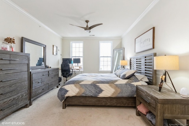 1026 Country View Rd Unit 1026, Danbury, CT 06810 - carpeted bedroom with crown molding and a ceiling fan