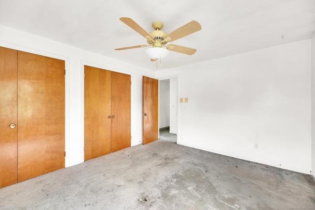 18 Hillcrest Dr, Somers, CT 06071 - unfurnished bedroom with carpet flooring and a ceiling fan