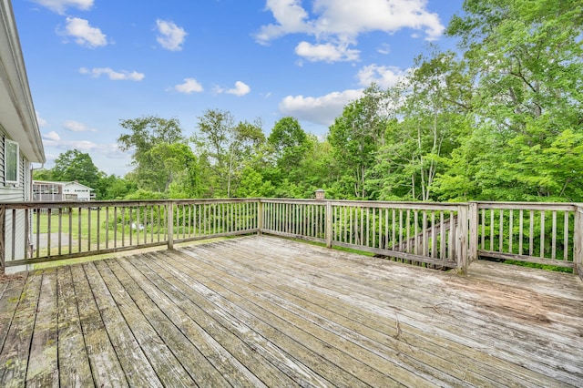 18 Hillcrest Dr, Somers, CT 06071 - view of wooden deck