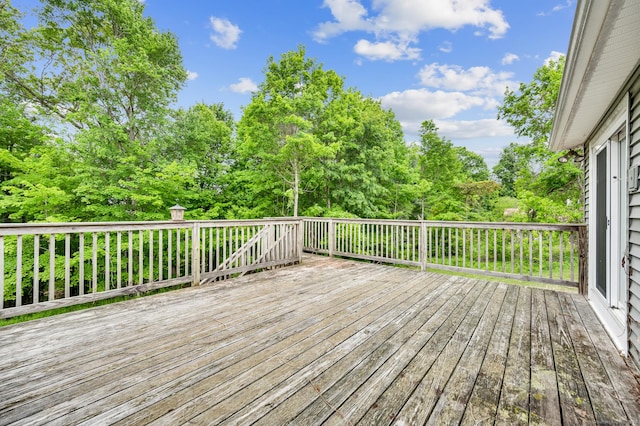 18 Hillcrest Dr, Somers, CT 06071 - view of wooden deck