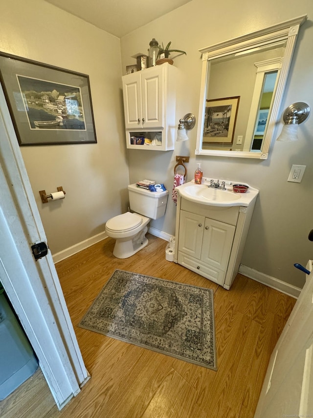 100 Ridgefield Ave, Waterbury, CT 06705 - bathroom featuring vanity and wood finished floors