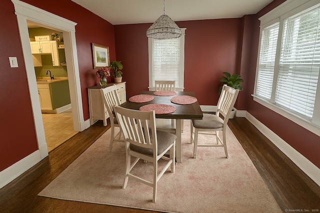 100 Ridgefield Ave, Waterbury, CT 06705 - dining room with wood finished floors and baseboards