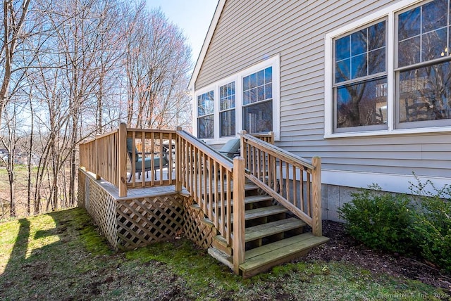 88 Sconset Ln, Guilford, CT 06437 - view of wooden terrace