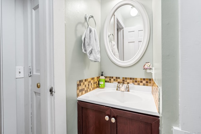 20 Sunrise Trl, East Lyme, CT 06333 - bathroom with decorative backsplash and vanity