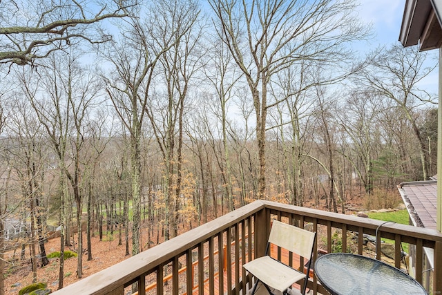 20 Sunrise Trl, East Lyme, CT 06333 - view of wooden deck