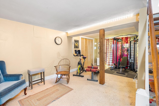 20 Sunrise Trl, East Lyme, CT 06333 - workout area with baseboards