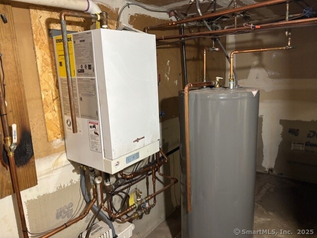 17-19 Fenwick St, Hartford, CT 06114 - utilities with gas water heater and water heater