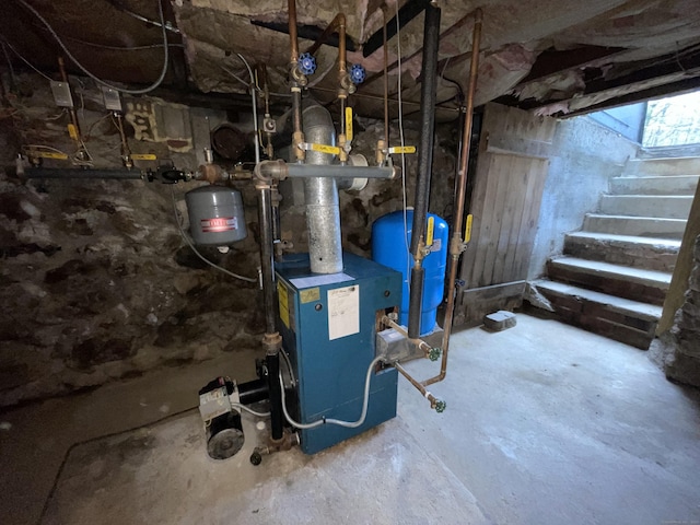 view of utility room
