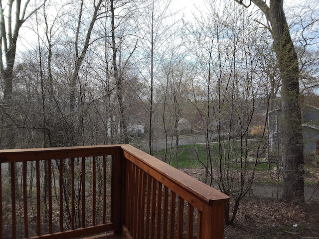 953 Rainbow Trl, Orange, CT 06477 - view of wooden deck